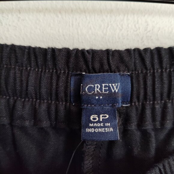 Ladies SZ 6P J Crew Factory Black Slim/Wide-Leg Pant - Picture 4 of 4